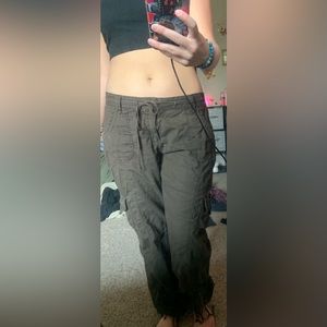 Low waisted cargo pants